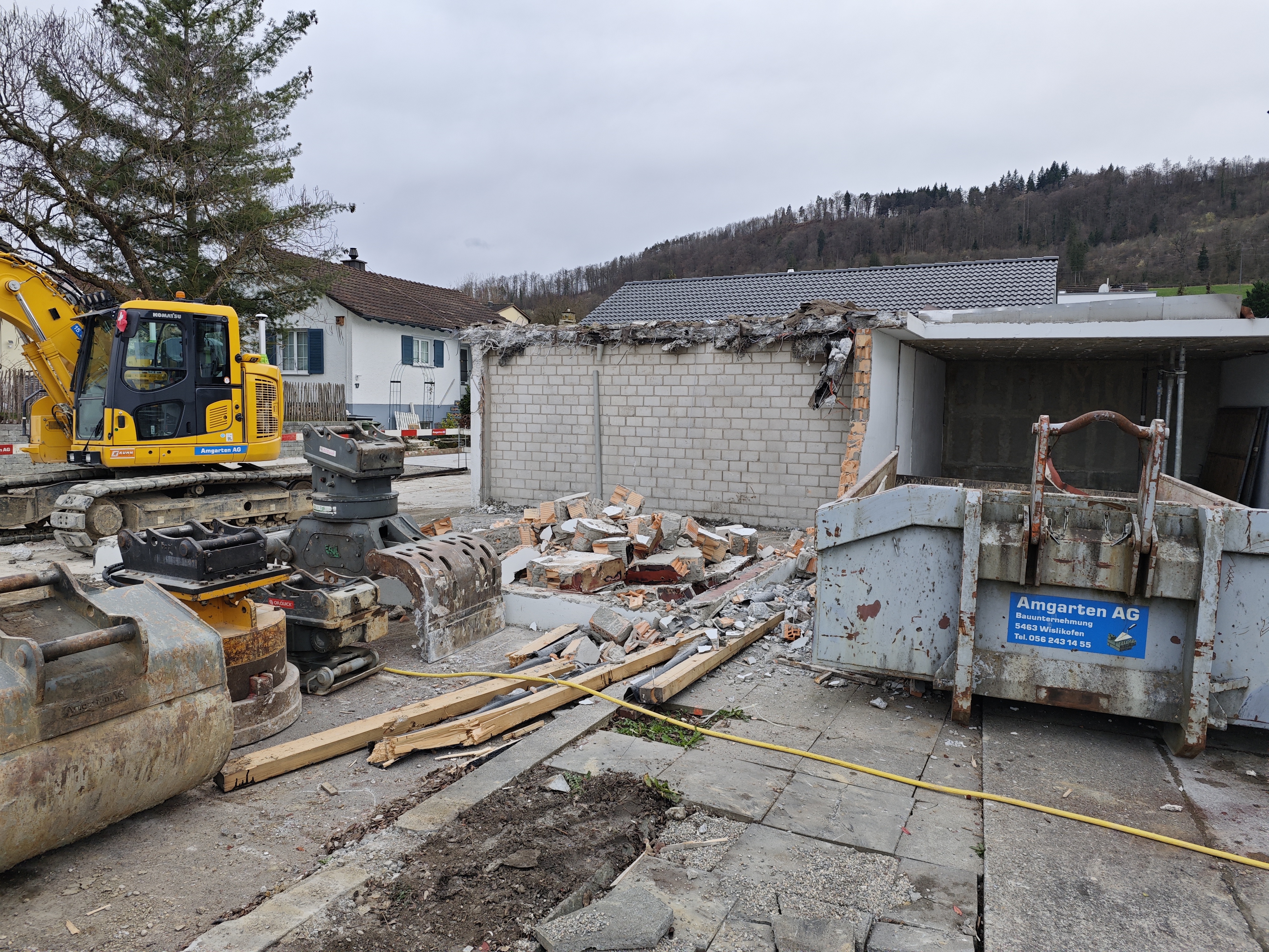 Rückbau hat gestartet